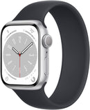 Apple Watch Series 9 (GPS) (41mm) Silver Aluminum + Midnight Band-2