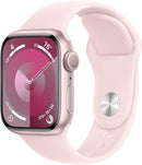Apple Watch Series 9 GPS + Cellular 41mm Aluminum Pink Case + Starlight Strap-2