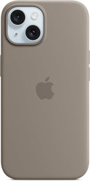 Apple iPhone 15 Pro Silicone Case with MagSafe - Clay-1