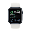 Apple Watch SE GPS + Cellular Aluminum 40mm (2nd Gen) Midnight + White Strap-1