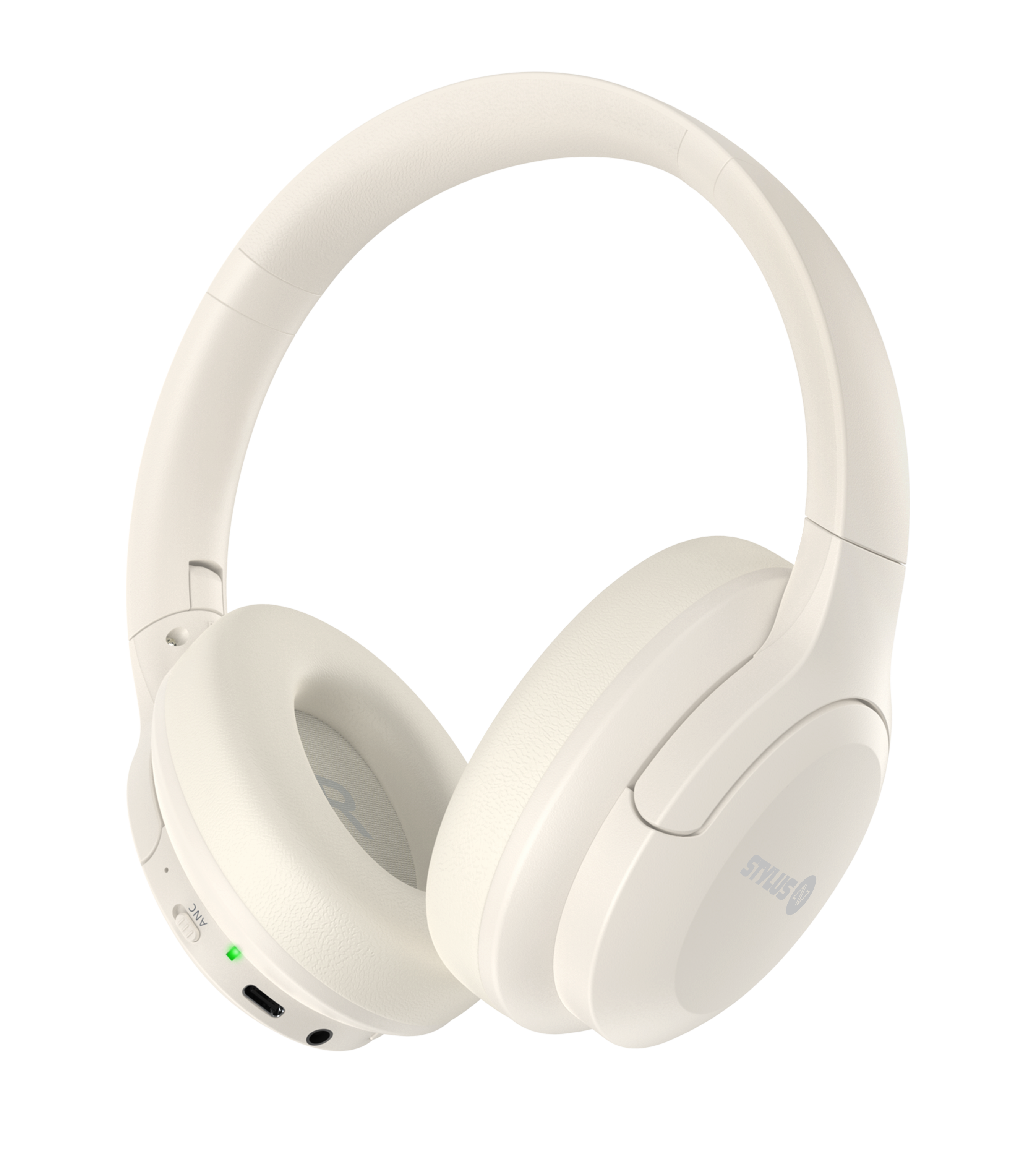 Stylus Airwave MKII Active Noise Canceling Headphones - White