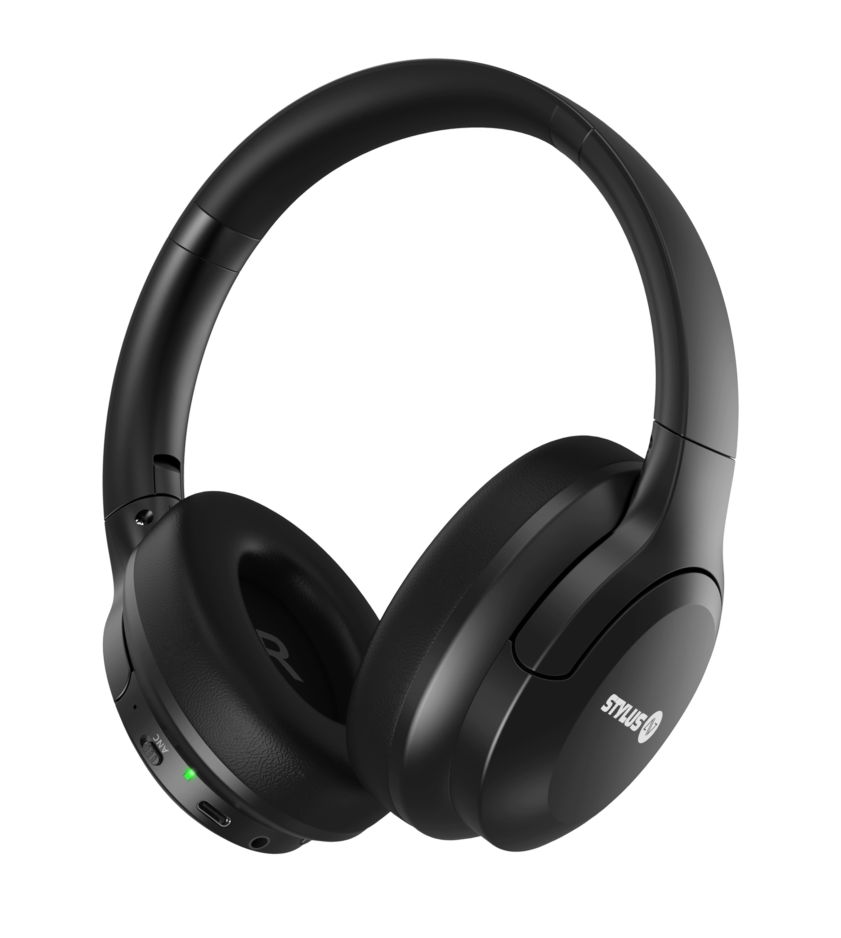 Stylus Airwave MKII Active Noise Canceling Headphones - Black