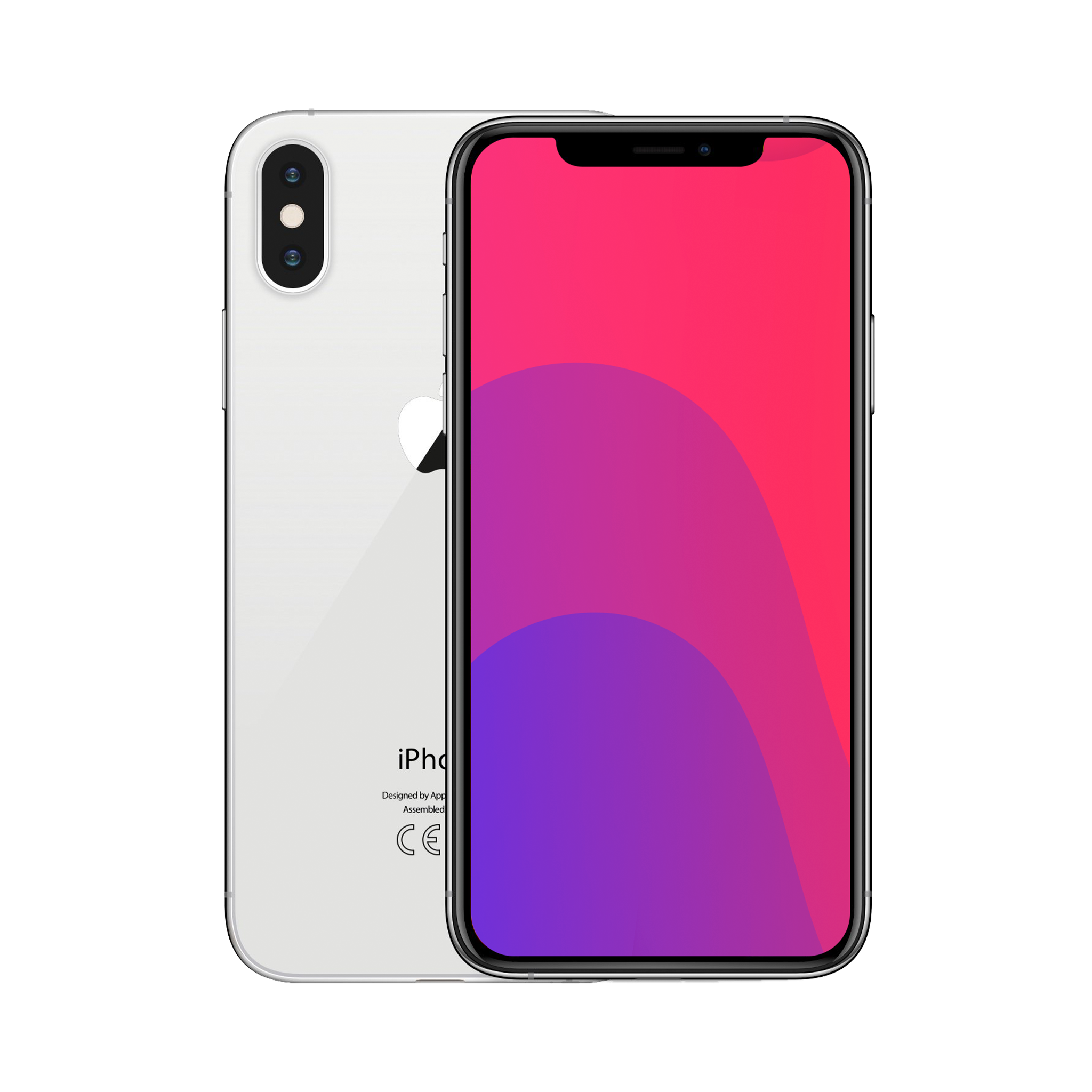 Apple iPhone X 64GB Silver - NO FACE ID